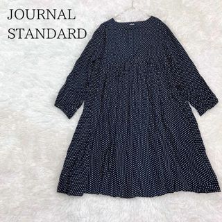 ジャーナルスタンダード(JOURNAL STANDARD)のJOURNAL STANDARD ドット柄 レーヨンチュニックワンピース(チュニック)