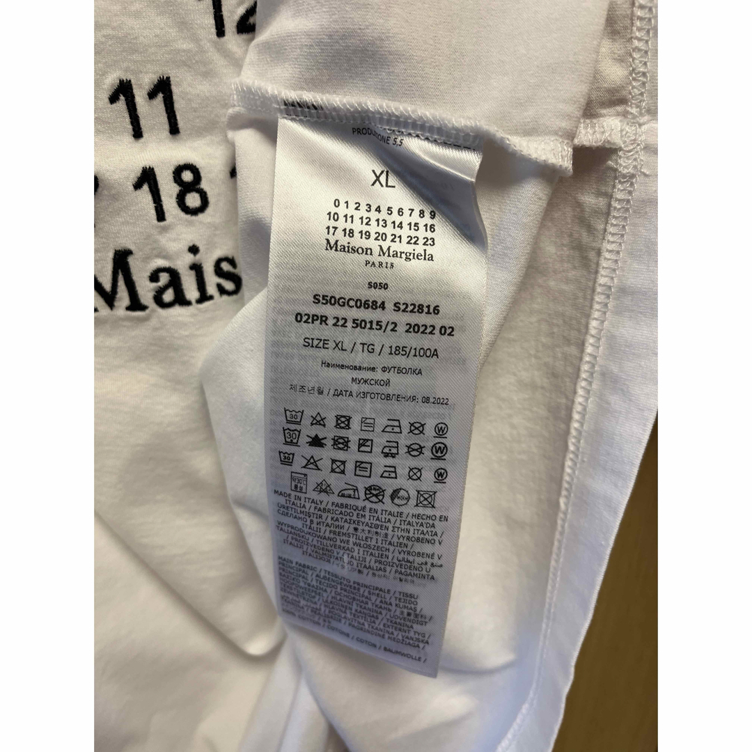 Maison Martin Margiela(マルタンマルジェラ)の正規未使用 23SS Maison Margiela マルジェラ Tシャツ メンズのトップス(Tシャツ/カットソー(半袖/袖なし))の商品写真