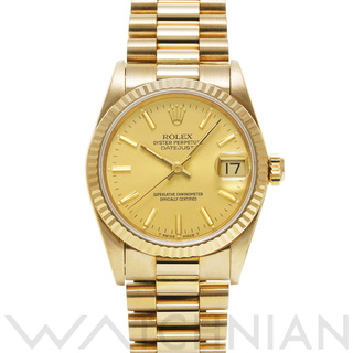 ロレックス(ROLEX)の中古 ロレックス ROLEX 68278G L番(1989年頃製造) シャンパン /ダイヤモンド ユニセックス 腕時計(腕時計)