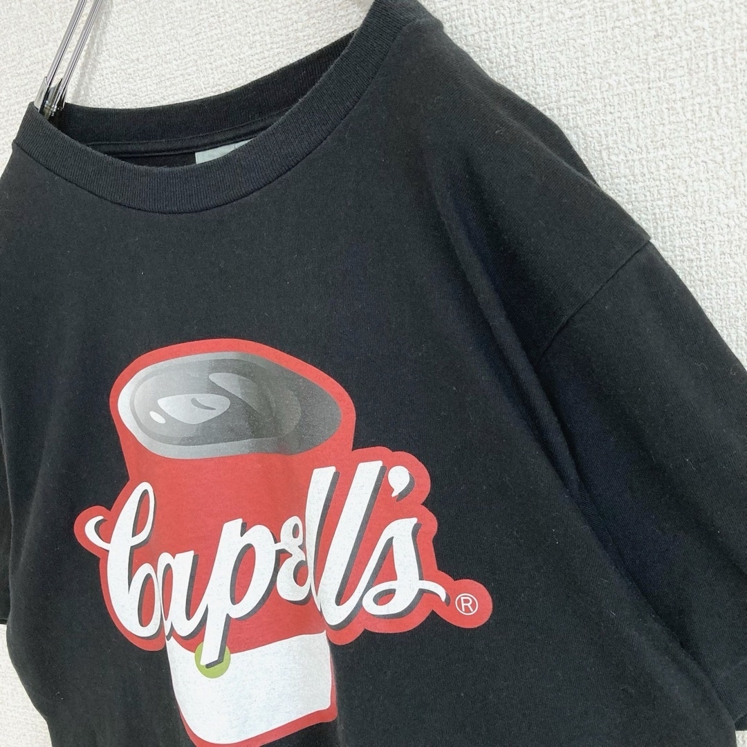 A BATHING APE(アベイシングエイプ)の★初期タグ BAPE APE エイプ Tシャツ ブラック キャンベル缶 90s メンズのトップス(Tシャツ/カットソー(半袖/袖なし))の商品写真