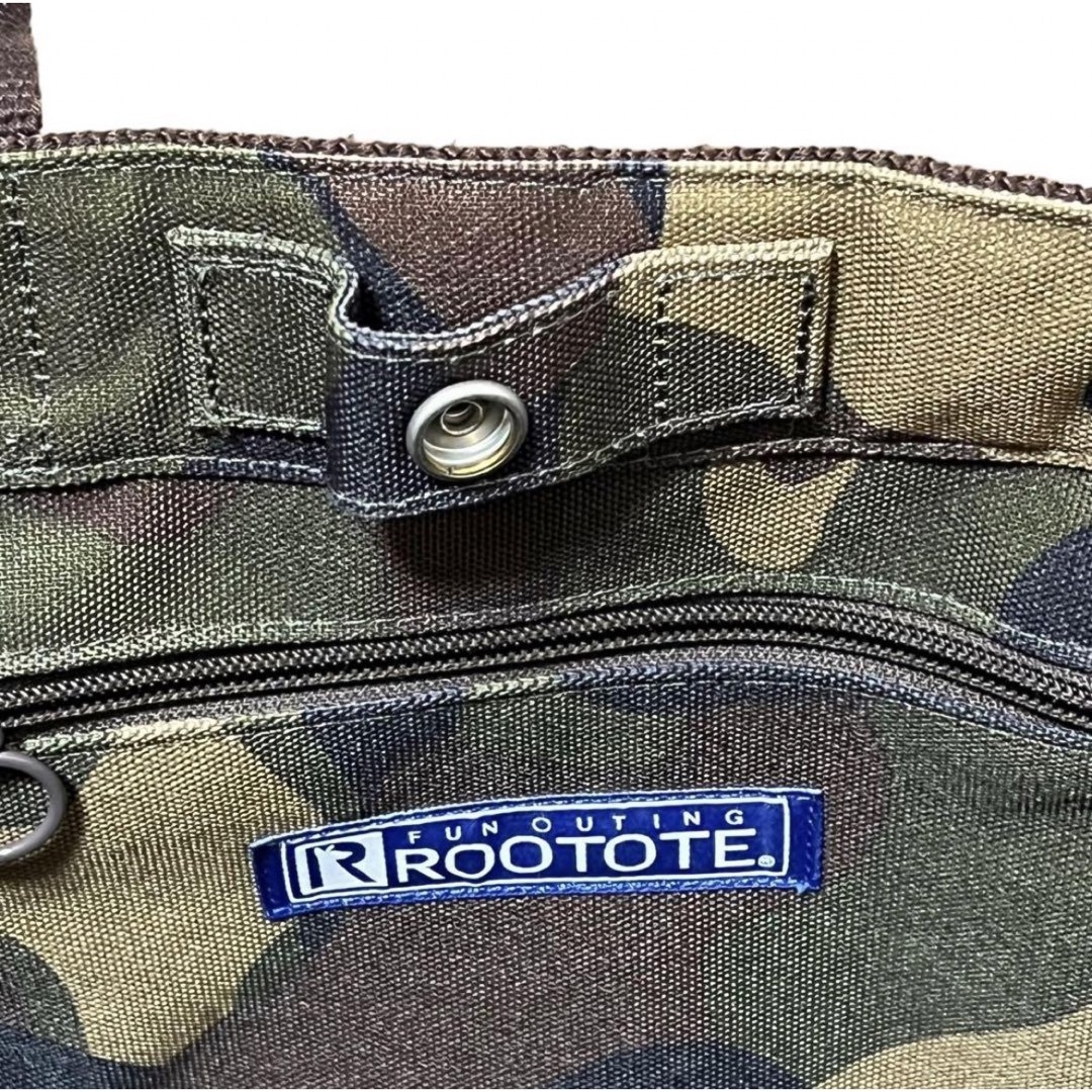 ROOTOTE(ルートート)のROOTOTE ルートート ハンド バッグ 迷彩 防水 ナイロン キャンプ メンズのバッグ(その他)の商品写真