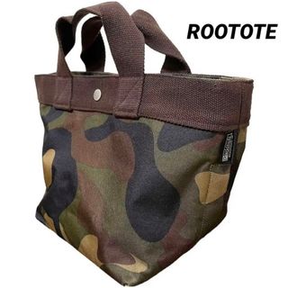 ROOTOTE ルートート ハンド バッグ 迷彩 防水 ナイロン キャンプ