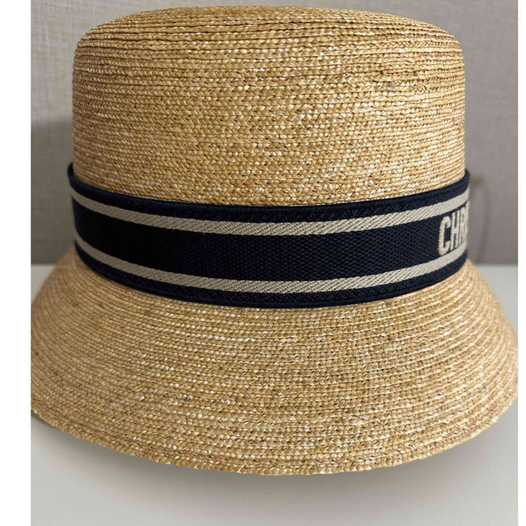 4/30までセール 超美品 クリスチャンディオール ストローハット