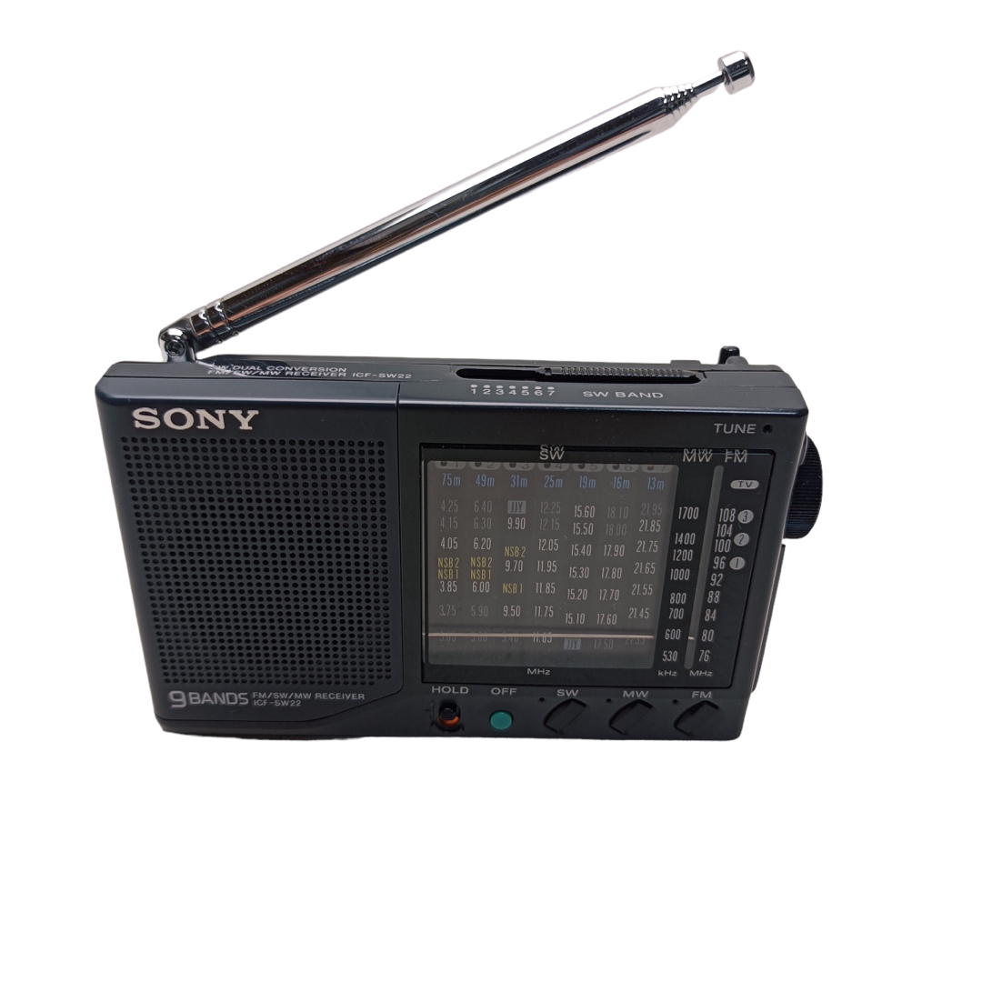 SONY(ソニー)のSONY FMラジオ ICF-SW22 スマホ/家電/カメラのオーディオ機器(ラジオ)の商品写真