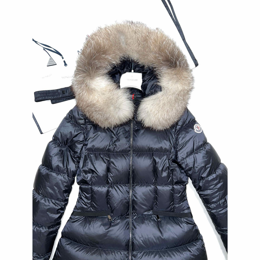 MONCLER(モンクレール)のMONCLER モンクレール　BOEDショートダウンジャケット　ブラック　1 レディースのジャケット/アウター(ダウンジャケット)の商品写真