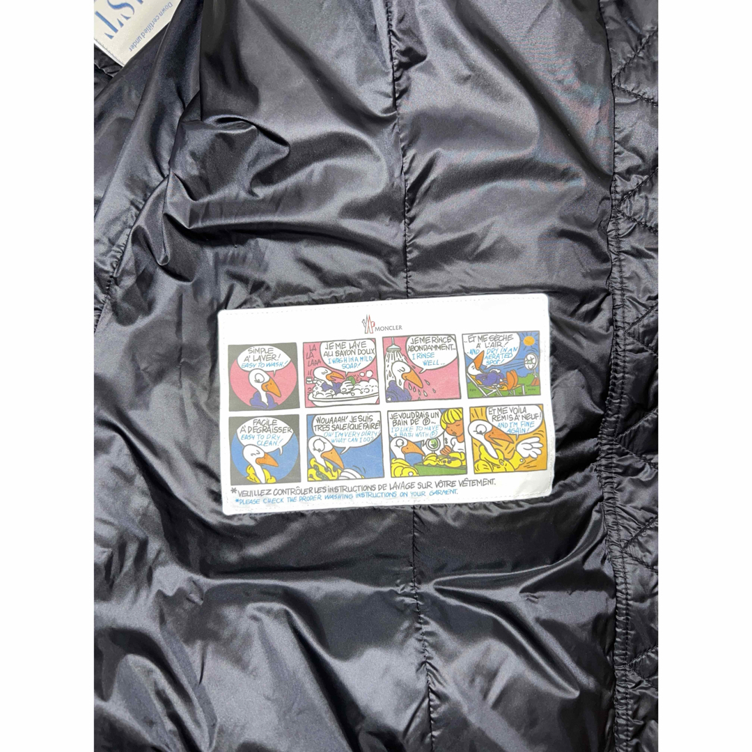 MONCLER(モンクレール)のMONCLER モンクレール　BOEDショートダウンジャケット　ブラック　1 レディースのジャケット/アウター(ダウンジャケット)の商品写真