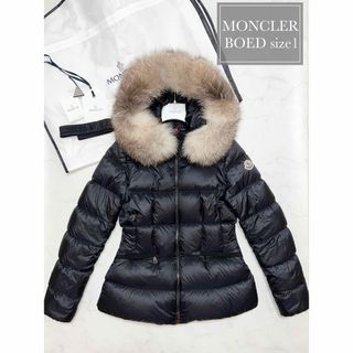 MONCLER - MONCLER モンクレール　BOEDショートダウンジャケット　ブラック　1