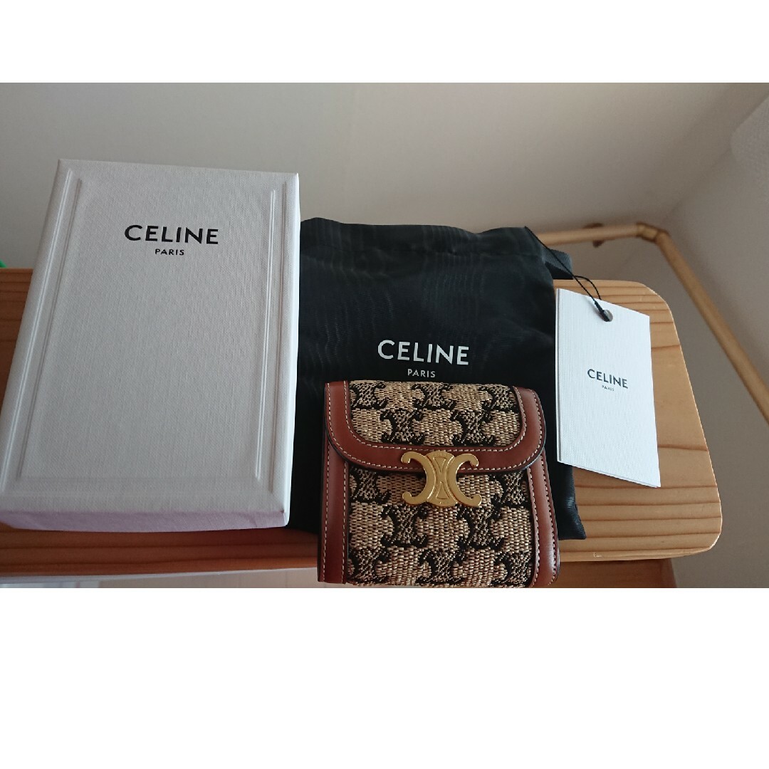 celine(セリーヌ)のセリーヌ トリオンフ 財布 レディースのファッション小物(財布)の商品写真