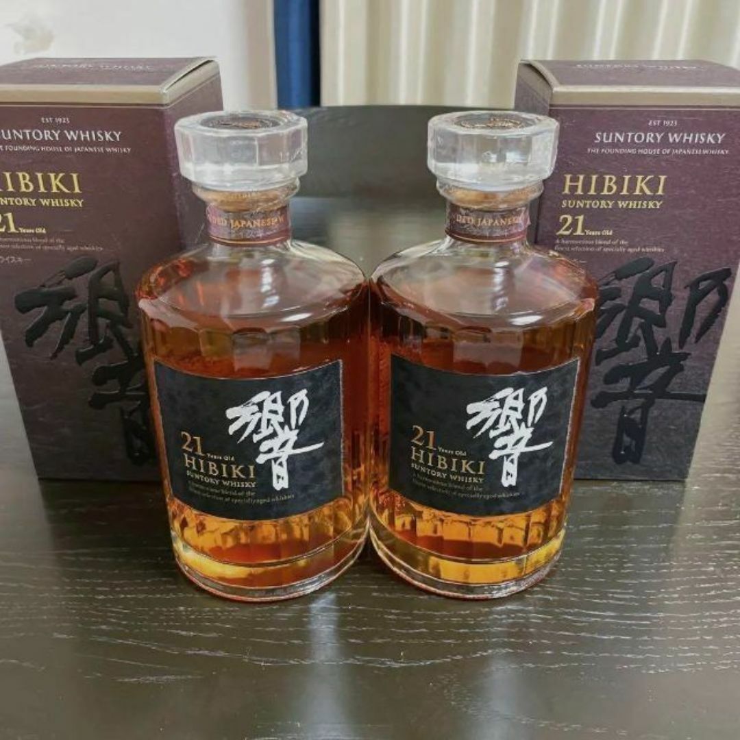 サントリー ウイスキー 響21年 700ml2本箱付き - その他 サントリー ウイスキー 響21年 700ml2本箱付き - その他
