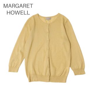 マーガレットハウエル(MARGARET HOWELL)のMARGARET HOWELL LINEN SILK CARDIGAN(カーディガン)