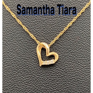 サマンサティアラ(Samantha Tiara)のSamantha Tiara D0.03ct K18 1.4g ネックレス(ネックレス)