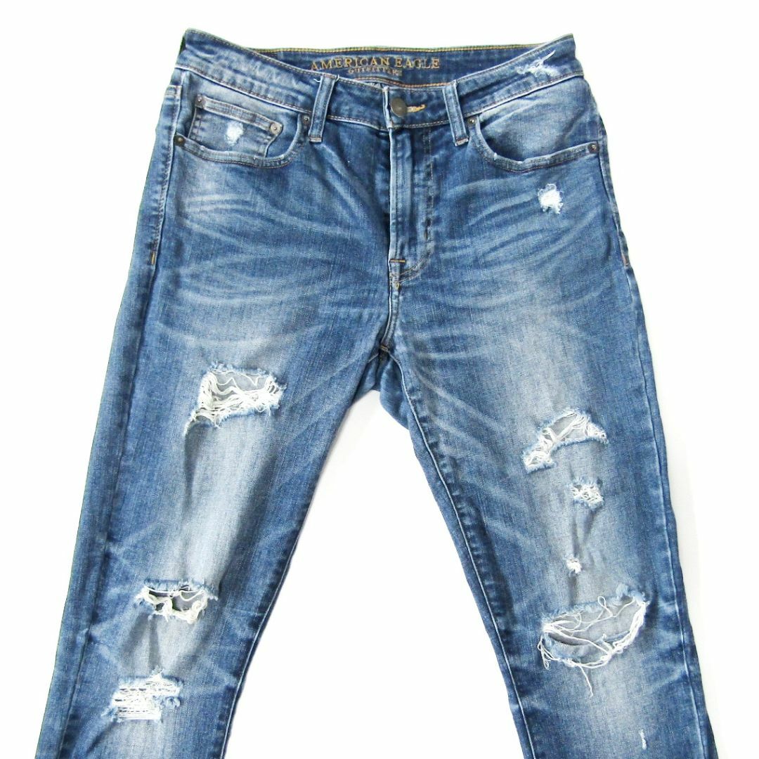 American Eagle(アメリカンイーグル)のアメリカンイーグルSUPERSKINNY▼強ストレッチ▼31インチ▼W約82cm メンズのパンツ(デニム/ジーンズ)の商品写真