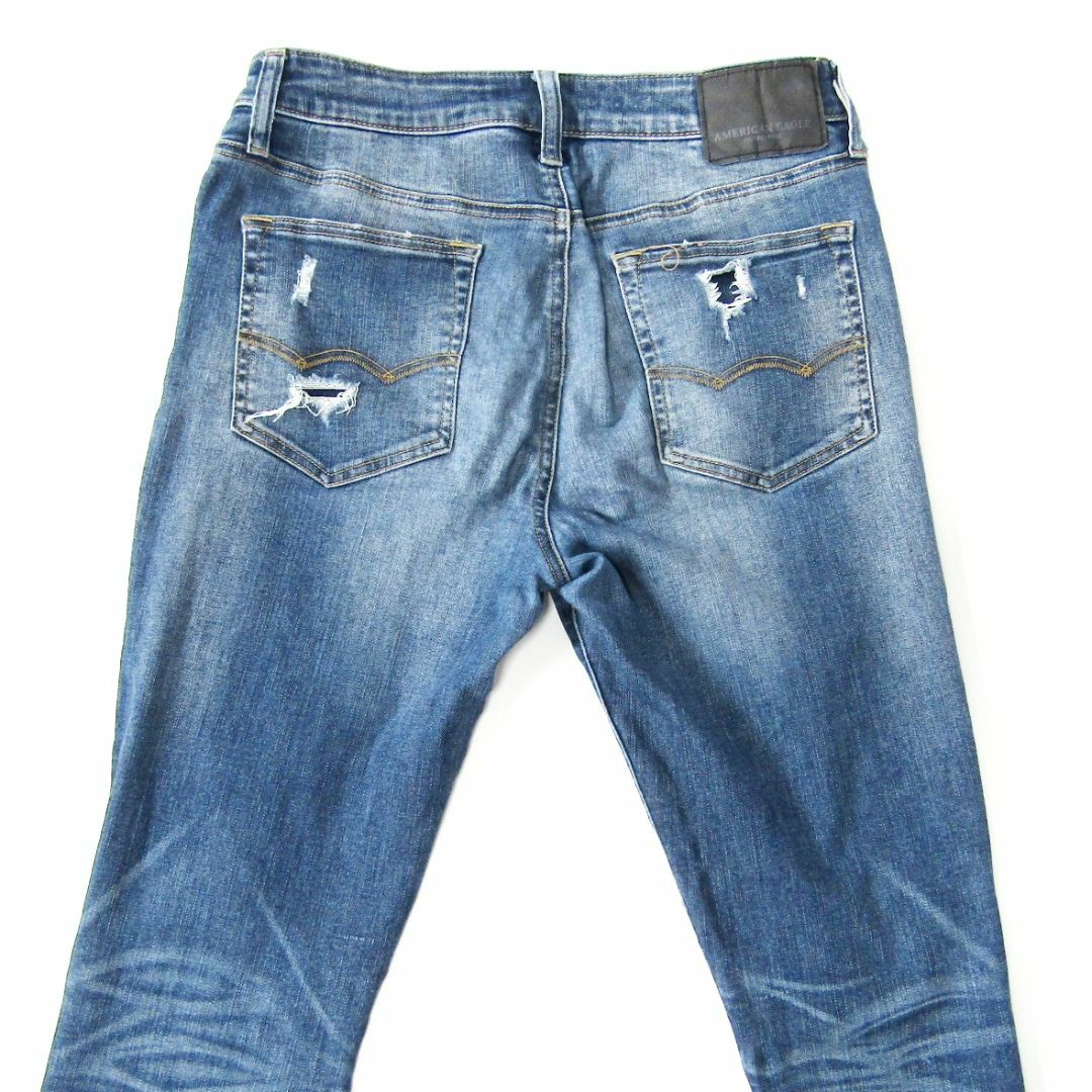 American Eagle(アメリカンイーグル)のアメリカンイーグルSUPERSKINNY▼強ストレッチ▼31インチ▼W約82cm メンズのパンツ(デニム/ジーンズ)の商品写真