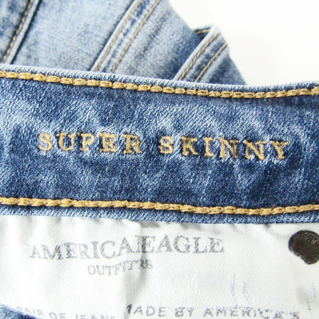 American Eagle(アメリカンイーグル)のアメリカンイーグルSUPERSKINNY▼強ストレッチ▼31インチ▼W約82cm メンズのパンツ(デニム/ジーンズ)の商品写真