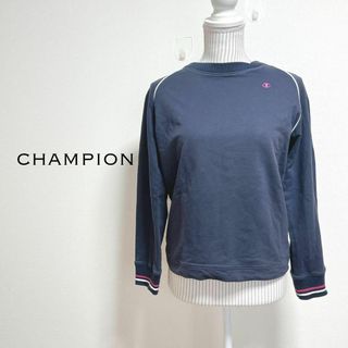 チャンピオン(Champion)のチャンピオン　スウェット　トレーナー　プラクティスウェア【M】刺繍ロゴ(トレーナー/スウェット)