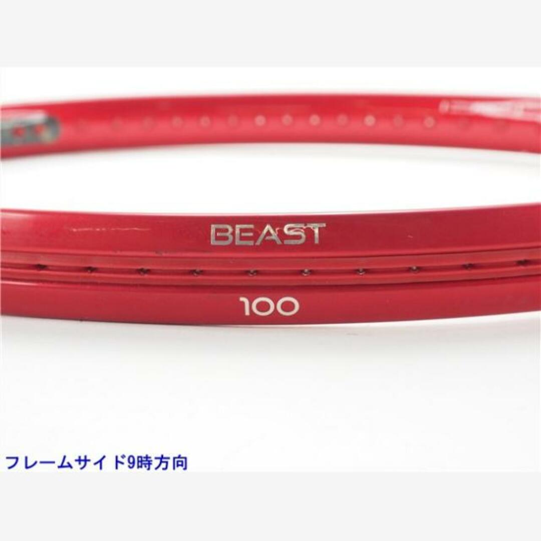 Prince(プリンス)の中古 テニスラケット プリンス ビースト 100 300g 2021年モデル (G2)PRINCE BEAST 100 (300g) 2021 スポーツ/アウトドアのテニス(ラケット)の商品写真