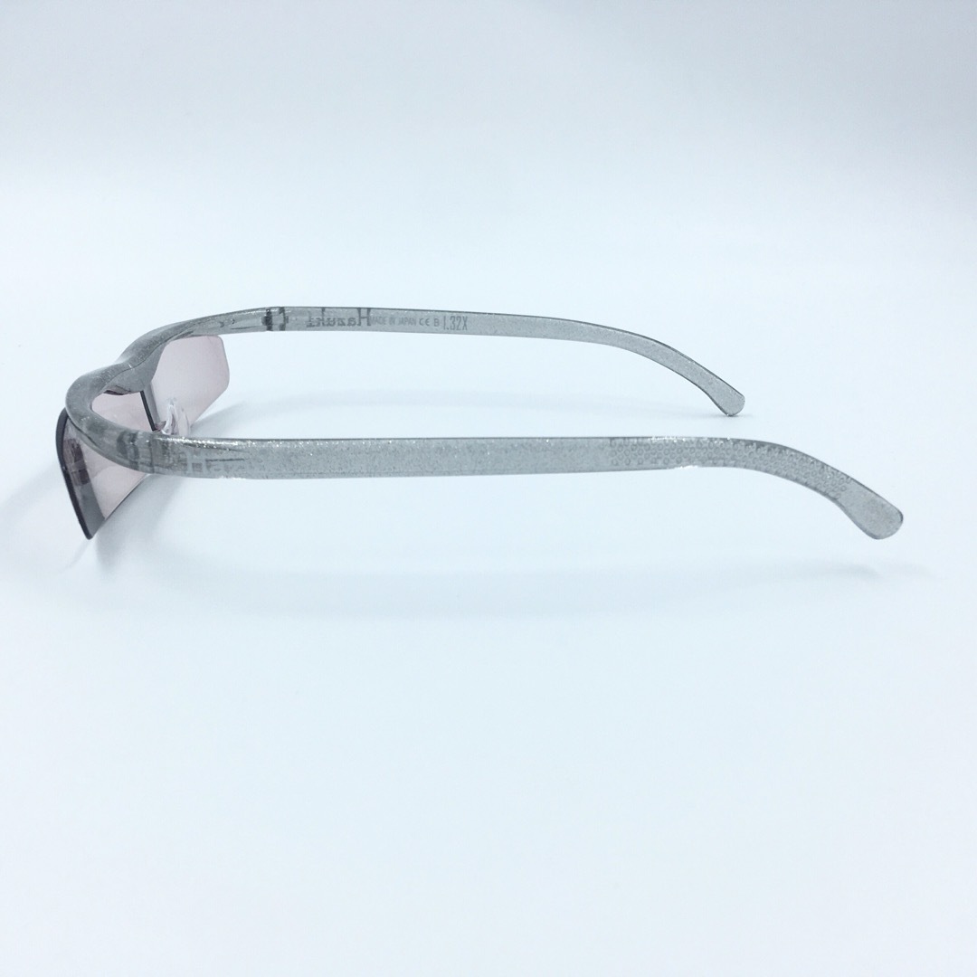 Hazuki(ハズキ)のハズキルーペ　クール　チタンカラー　レンズカラー　1.32倍 メンズのファッション小物(サングラス/メガネ)の商品写真