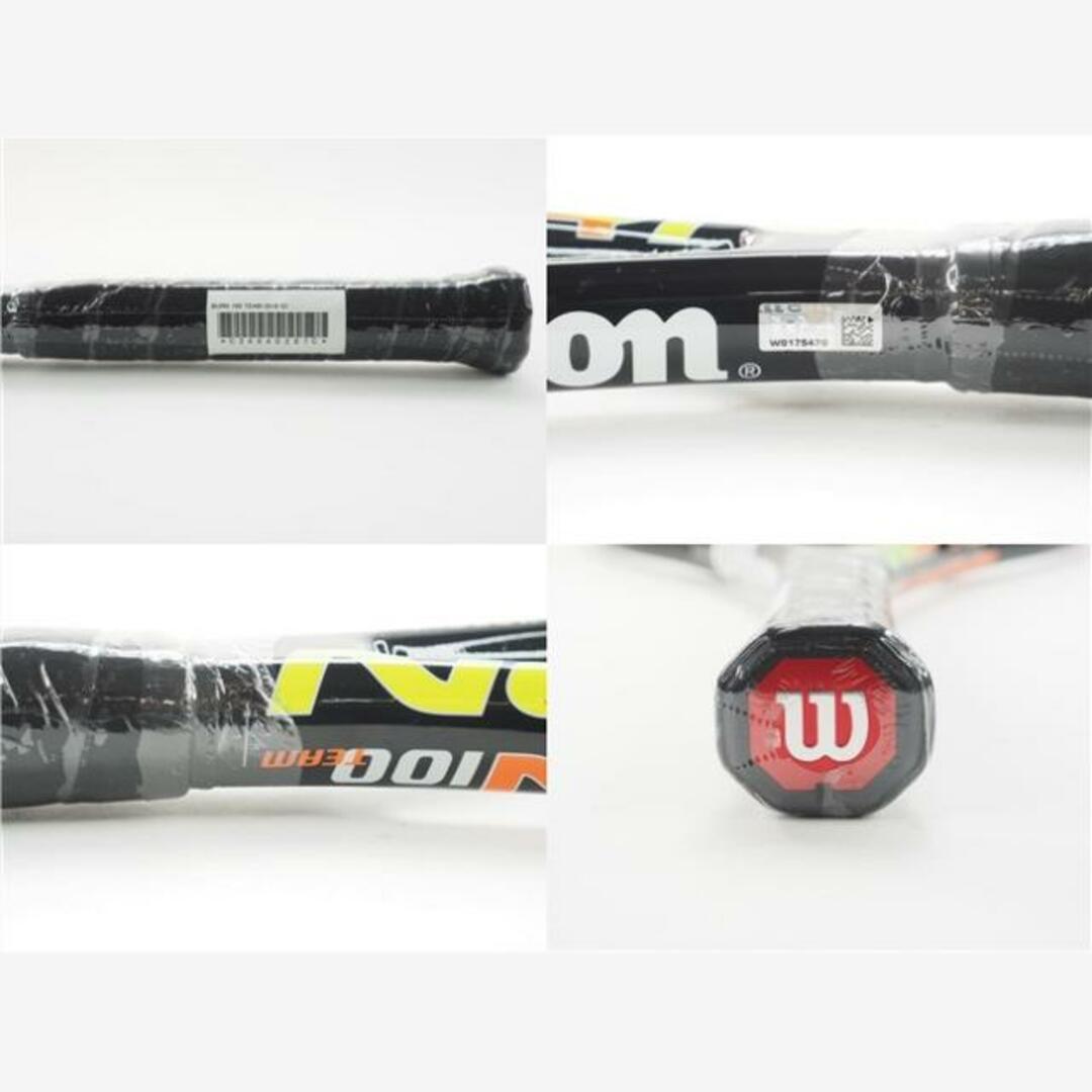 wilson(ウィルソン)の中古 テニスラケット ウィルソン バーン 100 チーム 2016年モデル (G1)WILSON BURN 100 TEAM 2016 スポーツ/アウトドアのテニス(ラケット)の商品写真