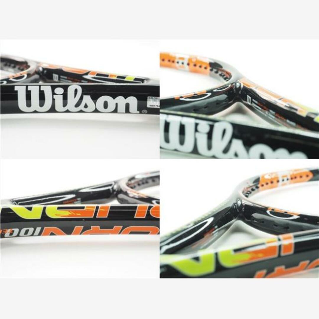 wilson(ウィルソン)の中古 テニスラケット ウィルソン バーン 100 チーム 2016年モデル (G1)WILSON BURN 100 TEAM 2016 スポーツ/アウトドアのテニス(ラケット)の商品写真