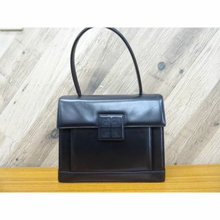 ジバンシィ(GIVENCHY)のK渋136/ ジバンシィ  ロゴ レザー ハンドバッグ ヴィンテージ(ハンドバッグ)