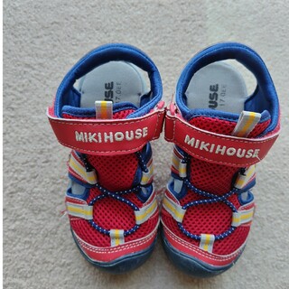 ミキハウス(mikihouse)のミキハウス  サンダル  靴  シューズ 17cm  使用回数少(サンダル)