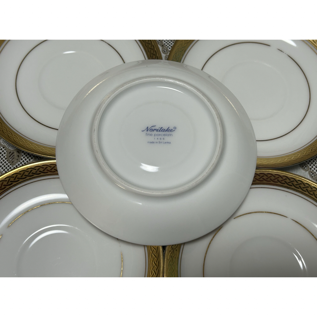 Noritake(ノリタケ)のノリタケ ローゼンボルグ 12㎝プレート 5枚セット インテリア/住まい/日用品のキッチン/食器(食器)の商品写真