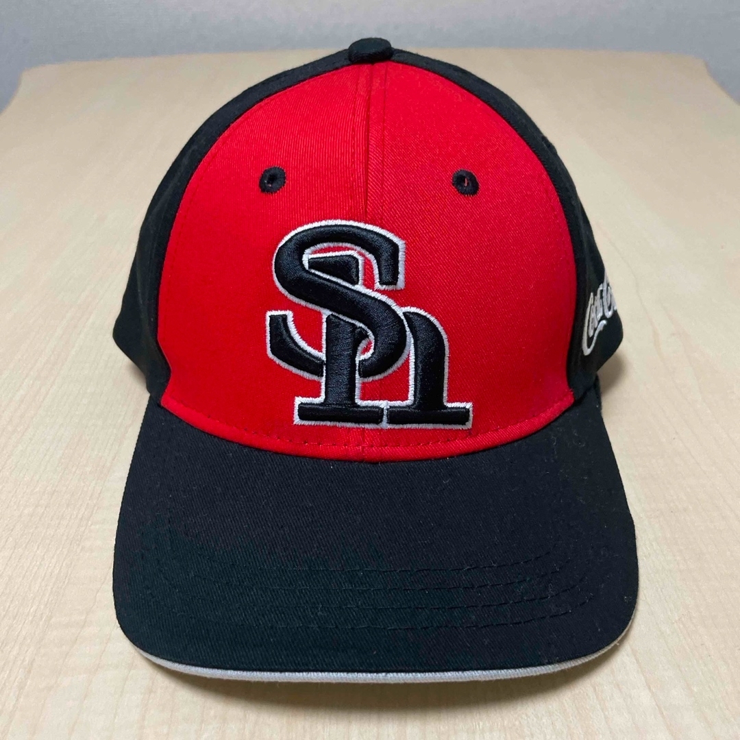 コカ・コーラ(コカコーラ)のSoftBank HAWKS SNAP BACK CAP "Coca Cola" スポーツ/アウトドアの野球(応援グッズ)の商品写真