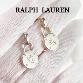 ラルフローレン(Ralph Lauren)のT426/RALPH LAUREN/希少色/シルバー南京錠ピアス(ピアス)