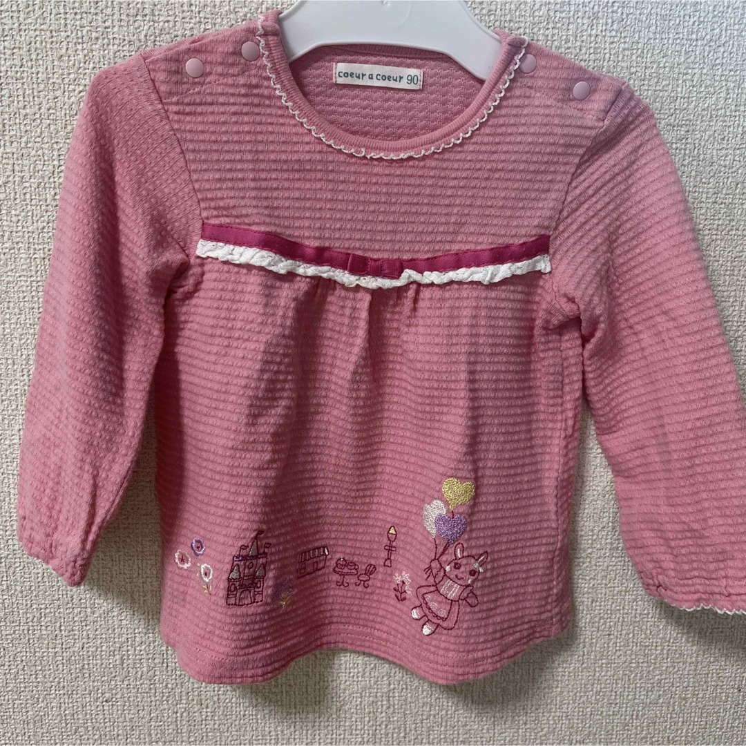 キムラタン(キムラタン)の90♡長袖 キッズ/ベビー/マタニティのキッズ服女の子用(90cm~)(Tシャツ/カットソー)の商品写真