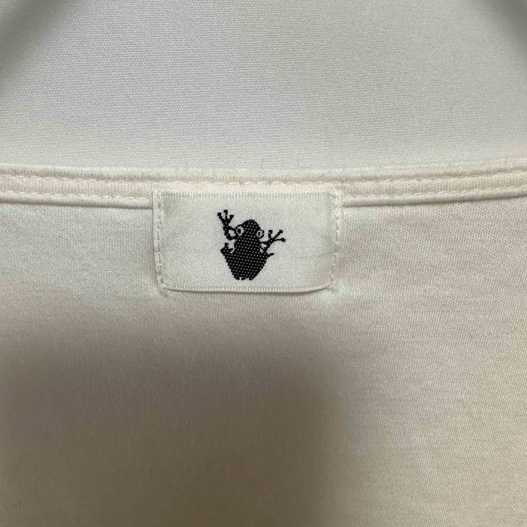 レディース フリルシャツ ブラウス インナー 半袖 薄ピンク 424a36 レディースのトップス(シャツ/ブラウス(半袖/袖なし))の商品写真