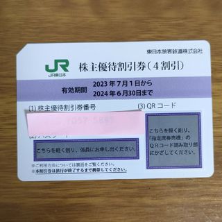 東日本旅客鉄道 株主優待 株主優待割引券(1枚)(鉄道乗車券)