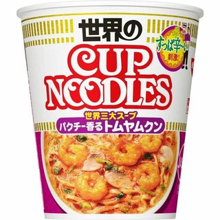 日清 カップヌードル トムヤムクンヌードル 75g×12個　すっぱ辛　ハマる(麺類)