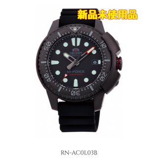 オリエント(ORIENT)の【新品】 オリエント  M-FORCE  RN-AC0L03B 腕時計(腕時計(アナログ))