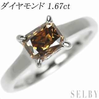 Pt900 ダイヤモンド リング BD1.67ct(リング(指輪))