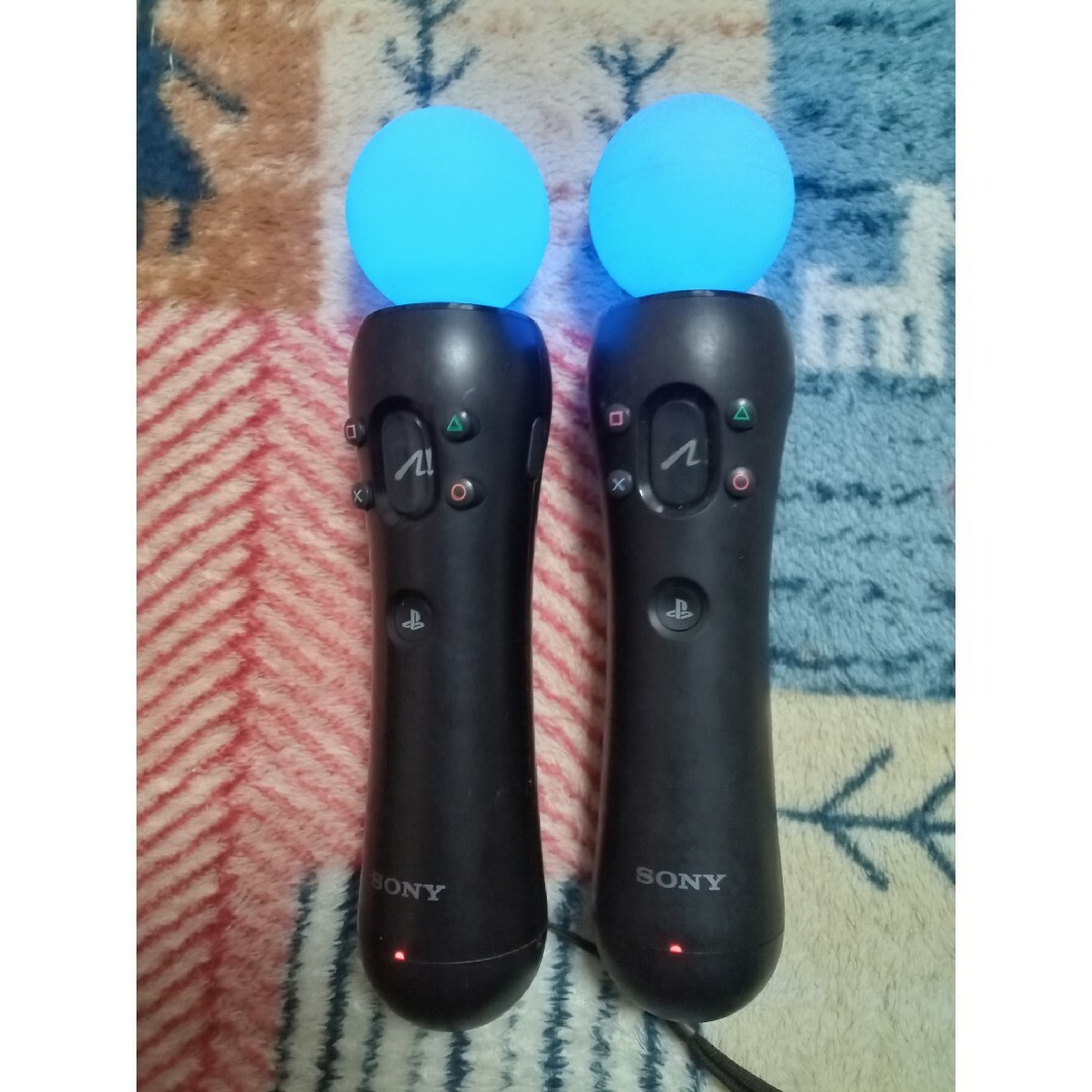 PlayStation VR(プレイステーションヴィーアール)のplaystation move モーションコントローラー エンタメ/ホビーのゲームソフト/ゲーム機本体(その他)の商品写真