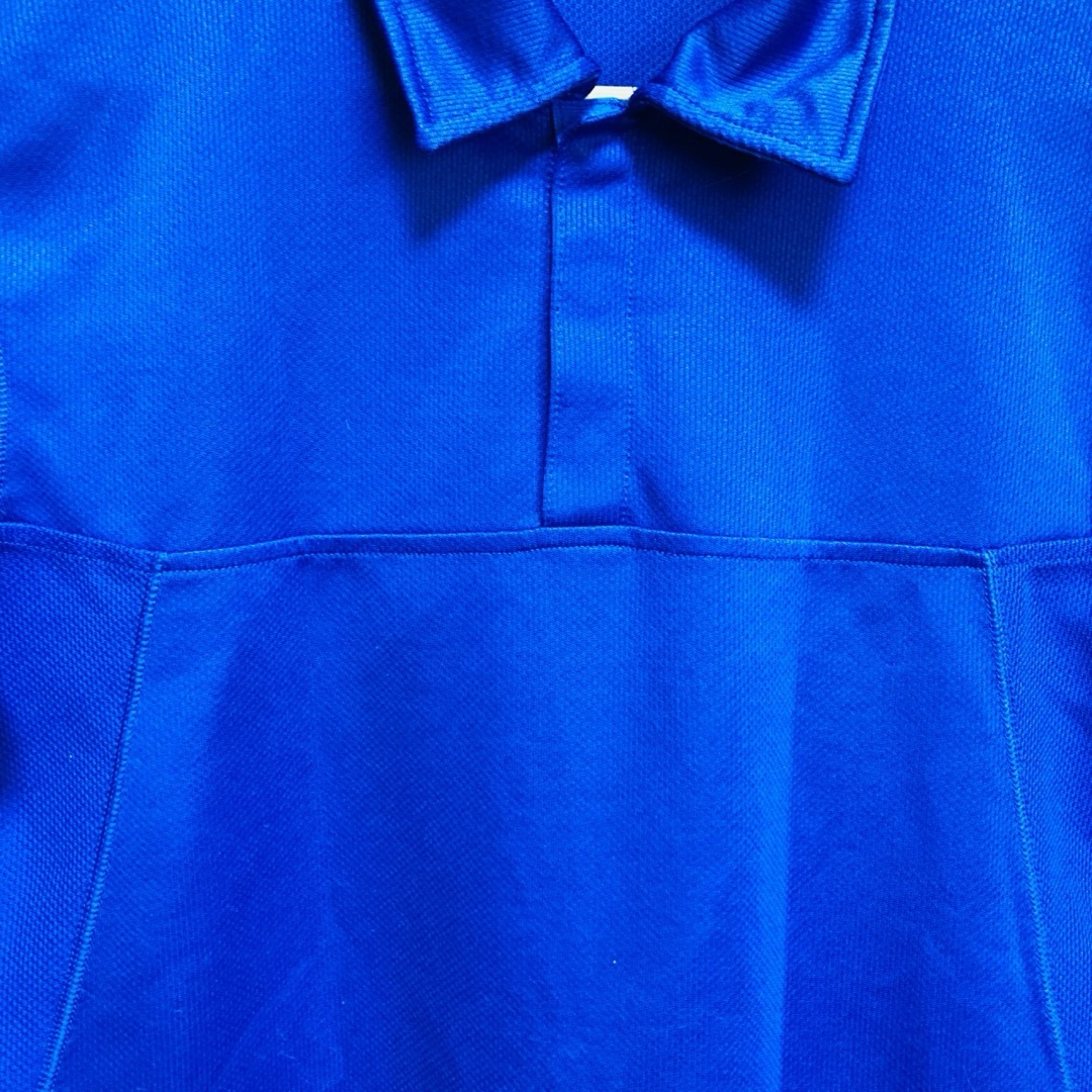 UNIQLO(ユニクロ)の【UNIQLO】ユニクロ  速乾メンズポロシャツ  スカイブルー  Mサイズ メンズのトップス(ポロシャツ)の商品写真