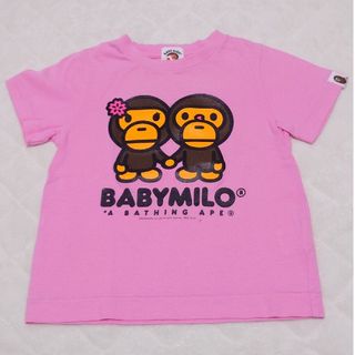 ベイプキッズ(BAPE KIDS)のア・ベイシング・エイプ/ベイプキッズ 半袖Tシャツ100cm(Tシャツ/カットソー)