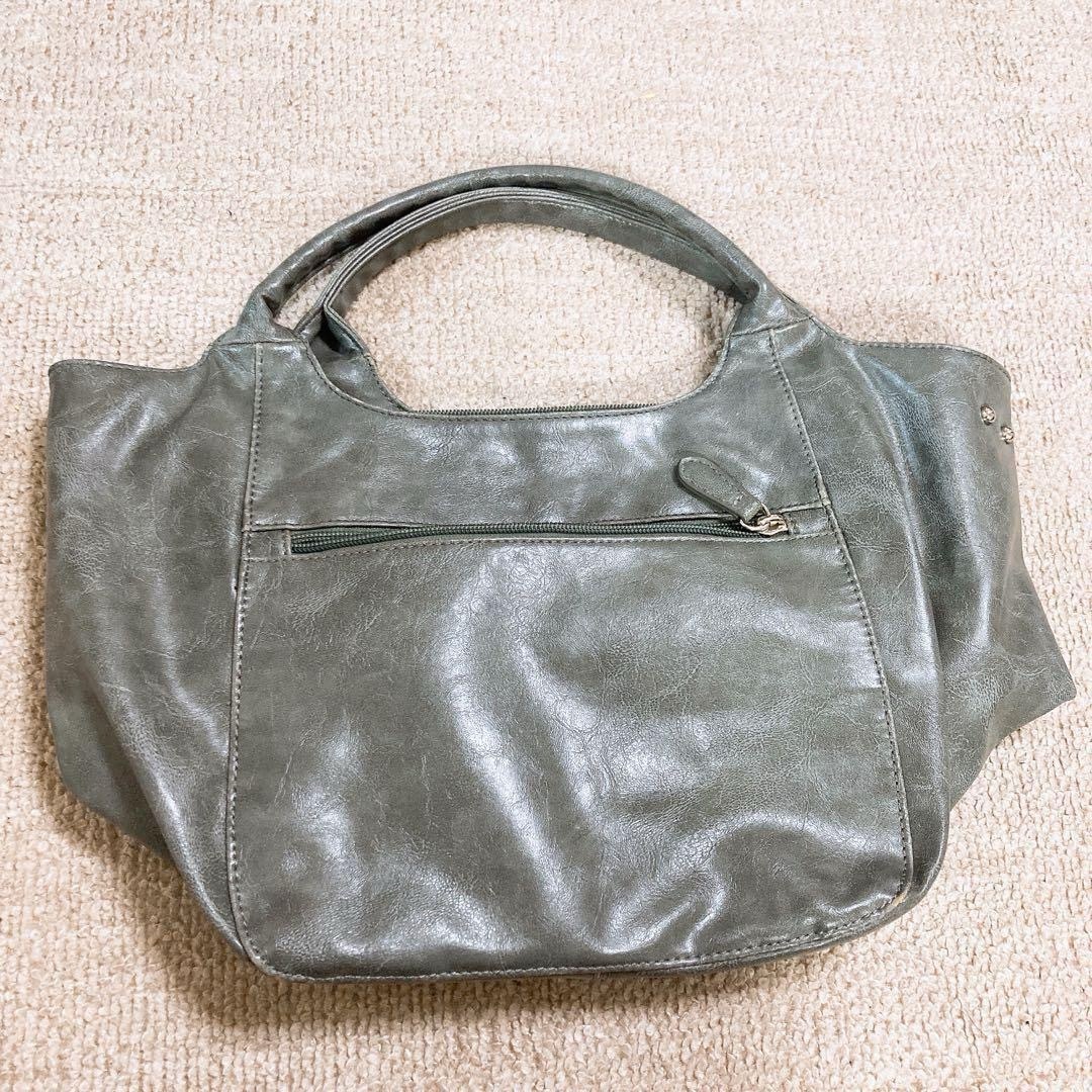 SAC(サック)のsouple by SAC シルバー　グレー　ラメ入り　トートバッグ　通勤 レディースのバッグ(トートバッグ)の商品写真