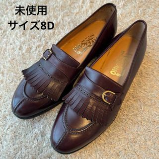 Salvatore Ferragamo - 【未使用】Salvatore Ferragamo  ローファー 8D ブラウン