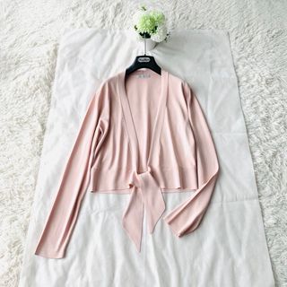 マックスマーラ(Max Mara)の極綺麗‼️最高級 白タグ マックスマーラ ドレープ カーディガン(カーディガン)