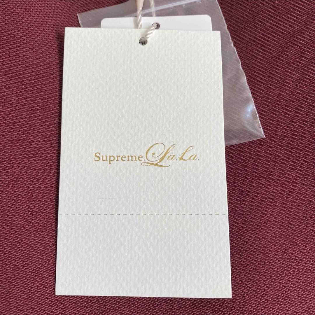 Supreme.La.La.(シュープリームララ)のSupremeLaLa  ワンピース  新品未使用 レディースのワンピース(ひざ丈ワンピース)の商品写真