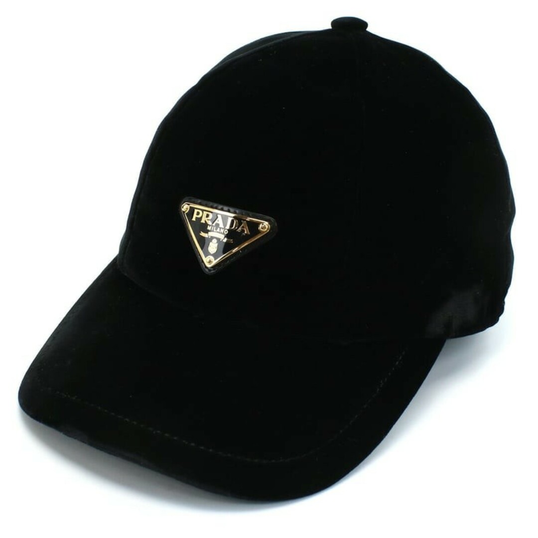 PRADA - PRADA キャップ 1HC336 068 F0002 NERO Mサイズの通販 PRADA - PRADA キャップ 1HC336 068 F0002 NERO Mサイズの通販