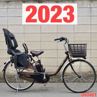 パナソニック(Panasonic)の電動自転車 パナソニック ビビ 中古 子供乗せ アシスト 040401(自転車本体)