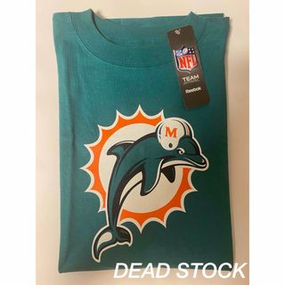 Reebok - 【Reebok】NFL MIAMI DOLPHINS TEAM LOGO TEE