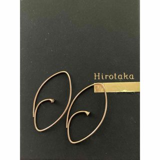 ESTNATION - hirotaka ヒロタカ　フローティング　ダイヤ　ピアス　k10 両耳セット