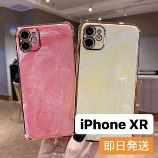 iPhoneXR マーブル柄 TPU iPhone ケース(iPhoneケース)