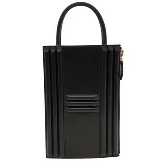 エルメス(Hermes)の　エルメス HERMES カデナバッグ U刻印 ブラック/シルバー金具 タデラクト レディース ハンドバッグ(ハンドバッグ)