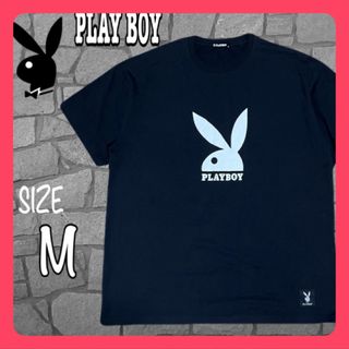 プレイボーイ(PLAYBOY)のPLAYBOY プレイボーイ 半袖Tシャツ ブラック Mサイズ ビッグロゴ(Tシャツ/カットソー(半袖/袖なし))