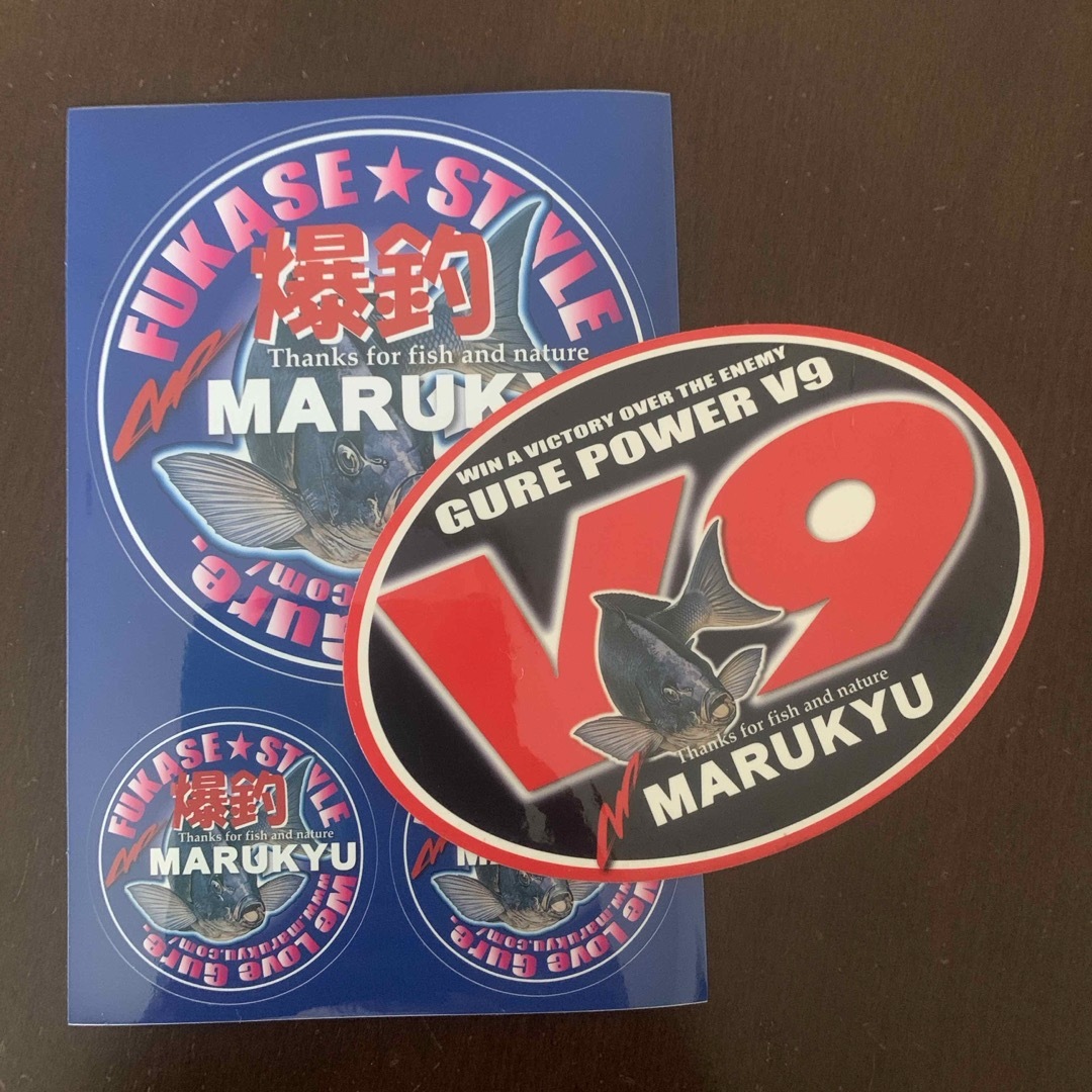 MARUKYU（Fishing）(マルキュー)のマルキュー グレステッカー2種 スポーツ/アウトドアのフィッシング(その他)の商品写真