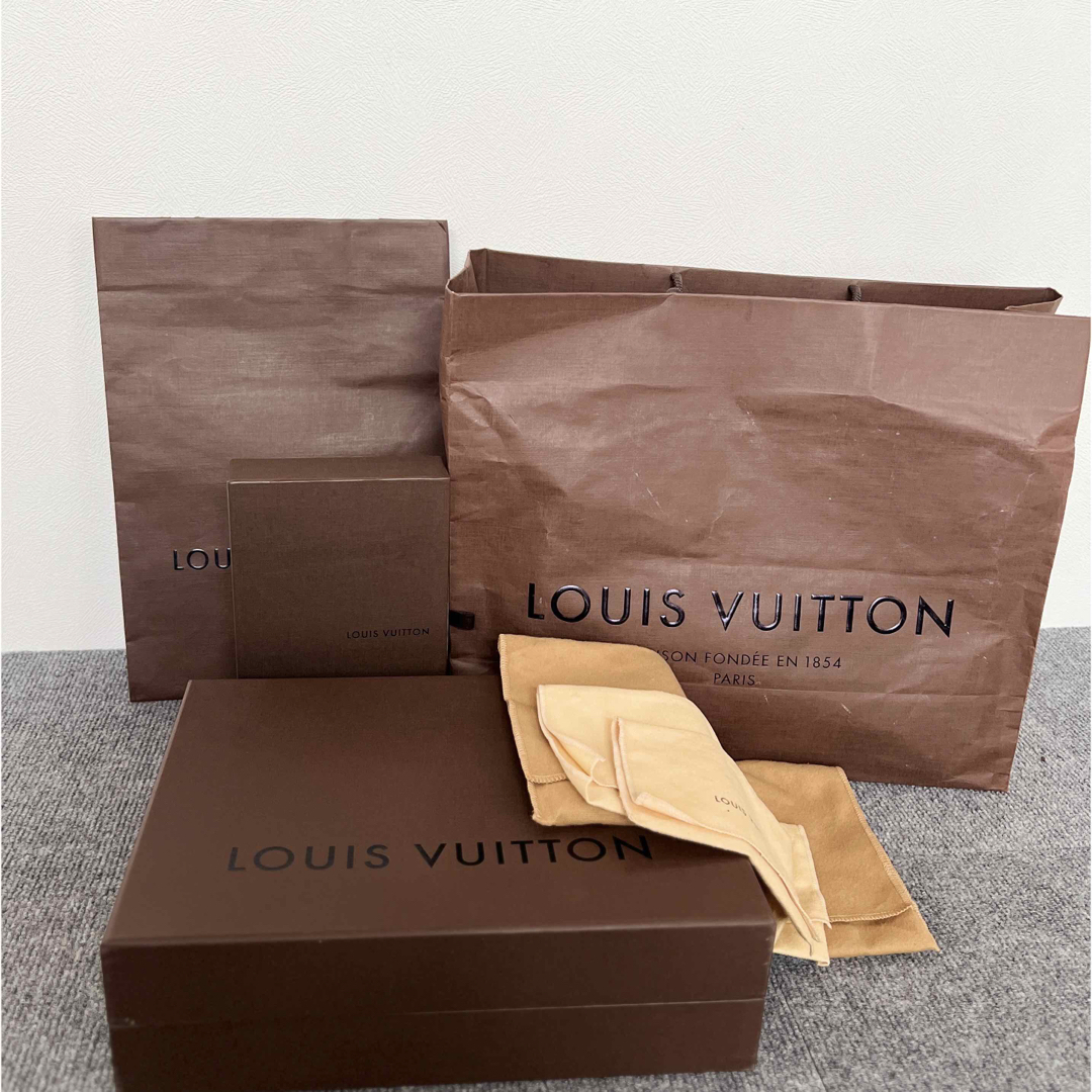 LUIS VUITTON モノグラムライン　空箱　ショップ袋　セット レディースのバッグ(ショップ袋)の商品写真